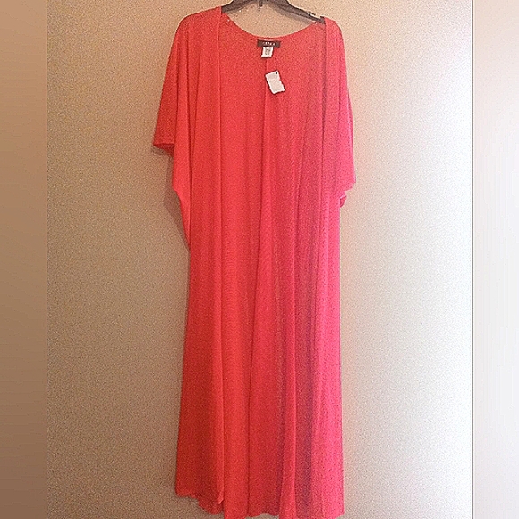 AKIRA Other - AKIRA Orange Maxi Kimono